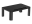 Vision VFM-MR Monitor Riser - Pied - pour moniteur/tablette/téléphone cellulaire - plastique, MDF - noir - support pour ordinateur de bureau